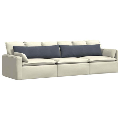 Poduszki na sofę 2 pcs Ciemnoszary 145 x 40 cm
