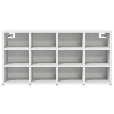 Szafka na buty Biały 103 x 30 x 51 cm Materiał drewnopochodny