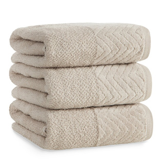 Ręcznik Loren jasnobeżowy 70x140