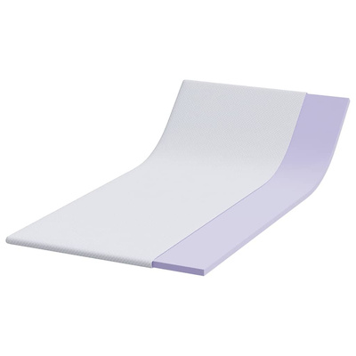 Materac topper z pianki pamięciowej 90 x 200 cm 3,5 cm Thick