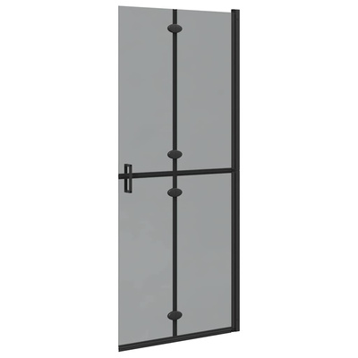 Ściana prysznicowa Walk-In Czarny 80 x 6,5 x 190 cm