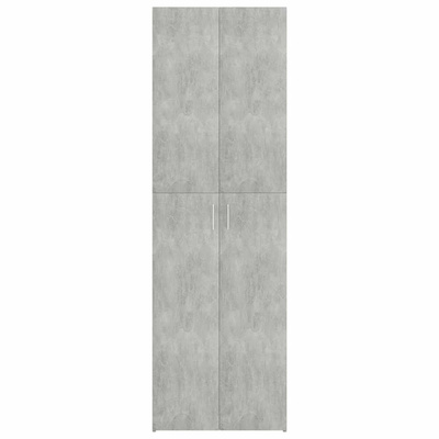 Szafa biurowa, betonowy szary, 60x32x190 cm