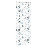 Roleta prysznicowa 100x240 cm Szerokość tkaniny 96 cm