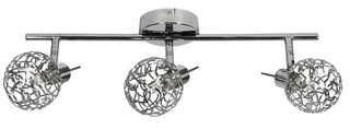 Lampa sufitowa Puzzle listwa 3-punktowa do salonu metalowa