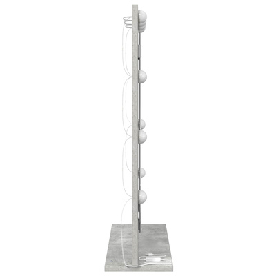 Lustro toaletowe Prostokątny Betonowy szary 70 x 50 x 18 cm