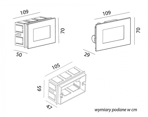 Lampa do zabudowy MG01