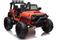 Auto Terenowe Na Akumulator Jeep JC666 Światła LED MP3 Pilot Pomarańczowy