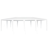Namiot Imprezowy Biały 800 x 400 x 266 cm Polietylen i Stal