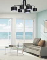 Lampa sufitowa K-4321 z serii SIMONE BLACK KAJA