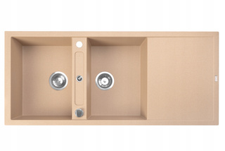 Zlewozmywak Square 02 / beż piaskowy