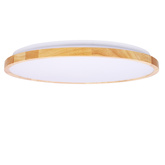 Plafon LED biały drewno 36W 4000K Gandava 14-75260