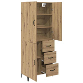 Highboard Dąb rzemieślniczy 69,5 x 34 x 180 cm