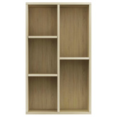 Regał na książki/szafka, dąb sonoma, 50x25x80 cm