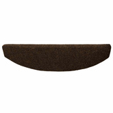Samoprzylepne maty na schody 15 pcs brązowy 80 x 24,5 x 3,5 cm