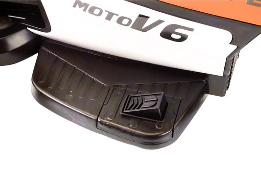 Motorek Trójkołowy Dla Dzieci HT-5188 Światła LED MP3 Pomarańczowy