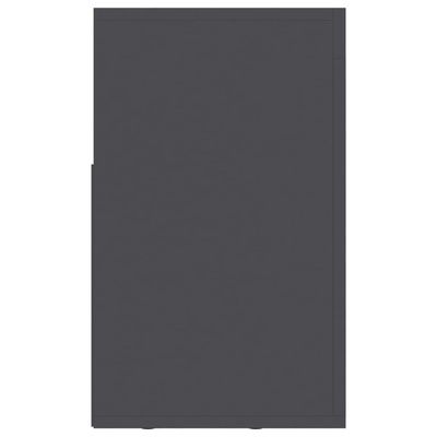 vidaXL Szafka pod TV, szara, 120x30x50 cm, materiał drewnopochodny