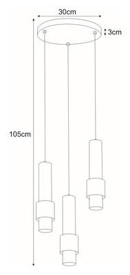 Lampa wisząca K-4546 z serii ROTO KAJA