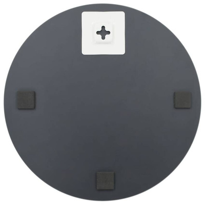 vidaXL Lustro ścienne z lampkami LED, bez ramy, okrągłe, szklane