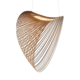 PLANWOOD DREWNIANA LAMPA WISZĄCA LED Ø 60 CM