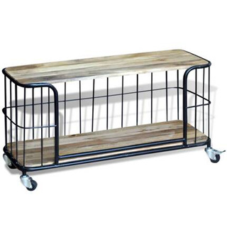 vidaXL Szafka pod TV, drewno mango, 100x40x45 cm