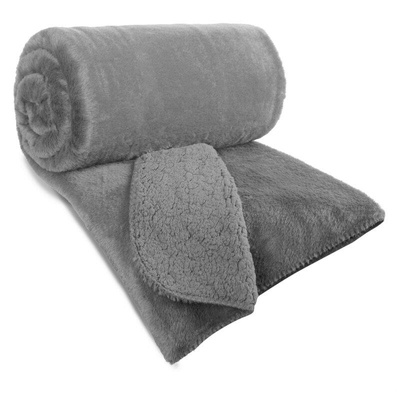 Narzuta Chon srebrna 220x240