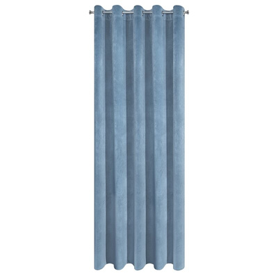 Zasłona Villa niebieska 140x250