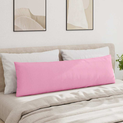 Poduszki na sofę 2 pcs Różowy 145 x 40 cm tkanina