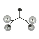 Lampa sufitowa  SPACE 4 BLACK/GRAFIT