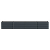 Donica Antracyt 320 x 80 x 45 cm Stal