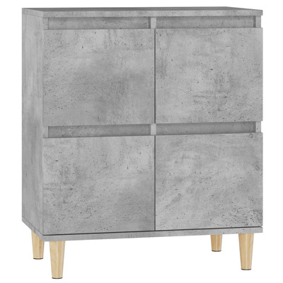 vidaXL Komoda, szarość betonu, 60x35x70 cm, materiał drewnopochodny model standard