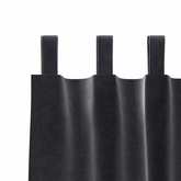 Zasłony zaciemniające 2 pcs Ciemnoszary 140 x 245 cm Aksamit