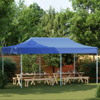 Namiot Imprezowy Niebieski 291 x 580 x 315 cm Materiał Oxford