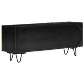 vidaXL Szafka pod TV, 110x30x45 cm, lite drewno mango