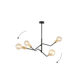 Lampa sufitowa BOLT 4 BLACK GOLD