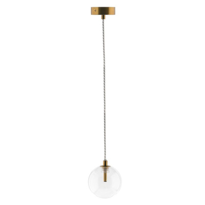 Lampa designerska Abigali GLOBO2 G4 ?100mm złota