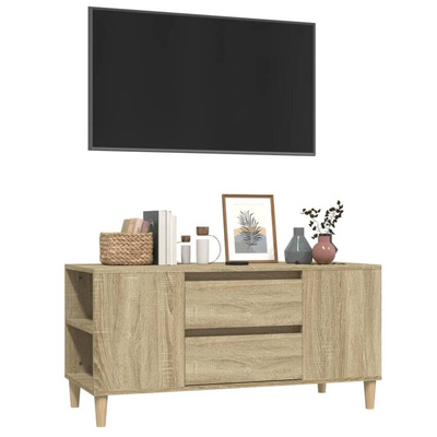 vidaXL Szafka pod TV, dąb sonoma, 102x44,5x50 cm
