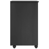 Rolkowa szafka 34 x 39 x 65,5 cm Lite drewno sosnowe Szary