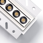 Trimless DALI LED downlight ADNET GTR-T10