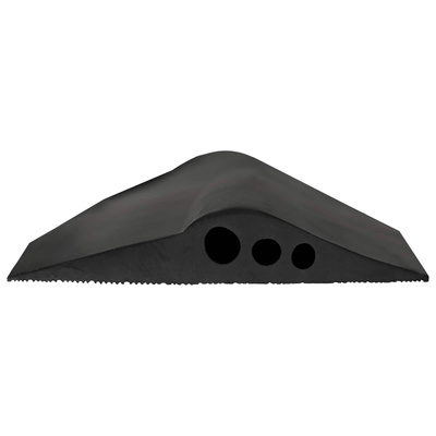 Uszczelka podłogowa do garażu Czarny 74 x 20 mm 1,5 m Guma EPDM