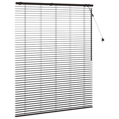 Żaluzja wenecka Ciemny brąz 140 x 160 cm 35 mm