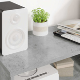 Szafka pod telewizor 80 x 35 x 40 cm Betonowy szary