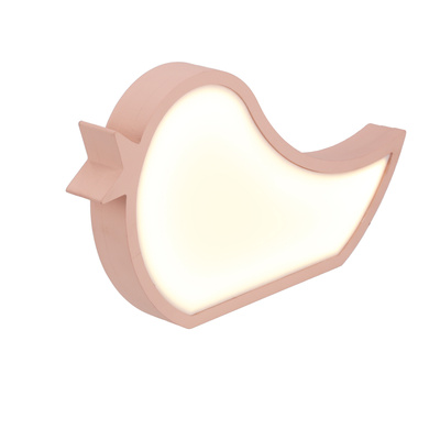 BIRD LAMPA STOŁOWA 12W LED 3000K IQ KIDS RÓŻÓWY