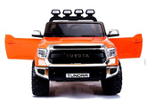 Auto na Akumulator Toyota Tundra Dla Dzieci Światła LED MP3 Pomarańczowa