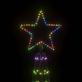 vidaXL Choinka stożkowa, 3000 kolorowych diod LED, 230x800 cm