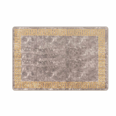 Chodnik dywanowy MARSA Szary 100 x 150 cm Poliester i PVC