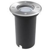 vidaXL Lampy najazdowe LED 3 szt. okrągłe