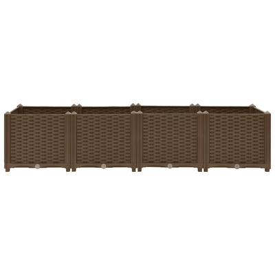 Donica do podniesionej rabaty, 160x40x38 cm, polipropylen