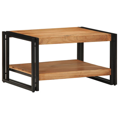 Stolik kawowy 70x50x38 cm Drewno lite Akacja