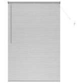 Żaluzje weneckie Srebrny 175 x 120 cm Aluminium