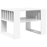 Stolik kawowy Biały 66 x 49,5 x 45 cm Drewno inżynieryjne